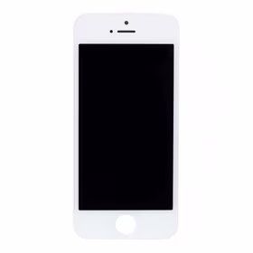 ekranas + lietiminis AAA QUALITY TIANMA GLASS IPHONE 5 baltas