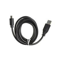 USB A į Type C 3.0 2A kabelis HD2 2 m juodas