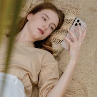 Uniq Coehl Meadow dėklas telefonui iPhone 14 Pro - rožinis