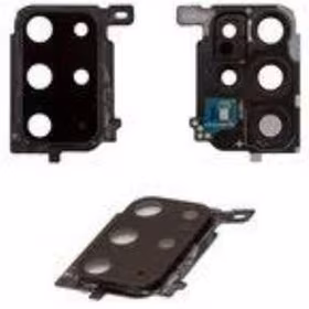 Samsung G985/G986 S20 Plus kameros stikliukas su rėmeliu Cosmic Black originalus (used Grade A)