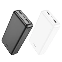Išorinė baterija Power Bank Hoco J100A 2xUSB-A 20000mAh balta