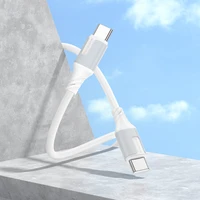 USB kabelis Borofone BX101 60W USB-C to USB-C 1.0m baltas