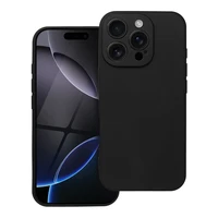 Minkštas dėklas telefonui IPHONE 16 Pro juodas