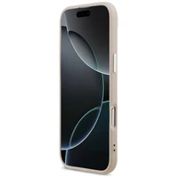 Karl Lagerfeld Karl & Choupette Pins Magnetinis dėklas telefonui iPhone Air - rožinis