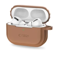 Tech-Protect silikoninis virvelės dėklas Apple AirPods Pro 1 / 2 - rudos spalvos