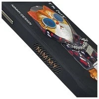 Nimmy Glasses Cool Cat dėklas iPhone 15 Pro Max - juodas