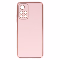 TEL PROTECT Luxury dėklas telefonui Xiaomi Redmi Note 11 5G/Note 11S 5G/Poco M4 Pro 5G šviesiai rožinis