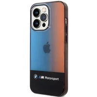 BMW pusiau trispalvis dėklas telefonui iPhone 14 Pro Max 6.7" - juodas