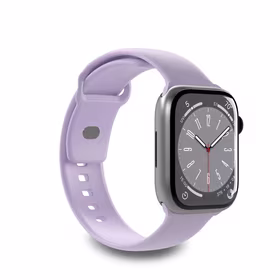 Puro Icon silikoninis dirželis Apple Watch 42/44/45/49 mm - levandų spalvos (2 vnt.)