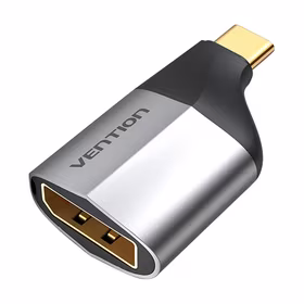 Adapteris USB-C vyras į DisplayPort moterį Vention TCCH0 4K 60Hz (juodas)