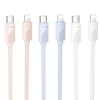 Kabelis USB C į Lightning Hoco PD 27W 1 m X114 baltas