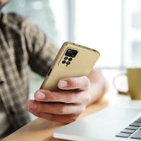 METALLIC dėklas telefonui XIAOMI Redmi 15 4G / 15 5G (171.1mm) auksinis