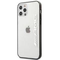 AMG Metalinis dažytas iPhone 12 Pro Max dėklas - skaidrus