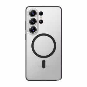 Rock Crystal Armor Series Magnetic Dėklas for Samsung Galaxy S26 Ultra juodas