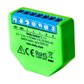 Shelly Dimmer 2 apšvietimo valdiklis 230V, WiFi