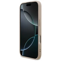 Guess 4G Klasikinis Dėklas telefonui iPhone 17 - rožinis