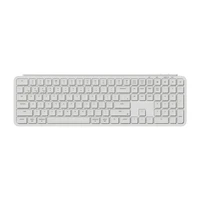 Ultra Slim Keychron B6 Pro 2.4G belaidė klaviatūra (balta) [B6P-K8]