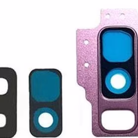 Samsung G965 S9 Plus kameros stikliukas Burgundy Red HQ