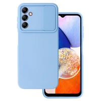Camshield Minkštas dėklas telefonui Samsung Galaxy A14 4G/5G - šviesiai mėlynas
