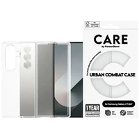 CARE by PanzerGlass Flagship Urban Combat Dėklas telefonui skirtas Samsung Galaxy Z Fold 7 - Skaidrus