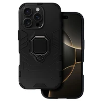 Ring Armor dėklas telefonui iPhone 16 Pro juodas