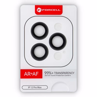 Forcell aukštos kokybės kameros objektyvo stiklas (grūdintas) - for iPhone 12 Pro Max grafito