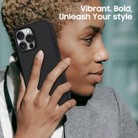 Tech-Protect silikoninis MagSafe dėklas iPhone 16 Pro - juodas