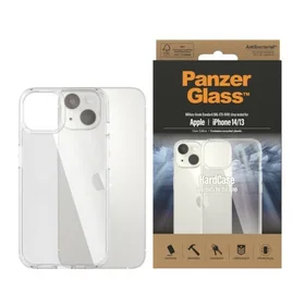 PanzerGlass HardCase antibakterinis karinio standarto sertifikuotas dėklas iPhone 14 / 15 / 13 telefonams – skaidrus