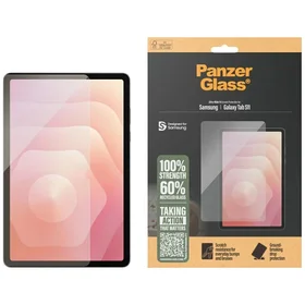 PanzerGlass Ultra-Wide Fit grūdintas apsauginis stiklas Samsung Galaxy Tab S11 – skaidrus