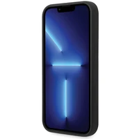 BMW silikoninis rašto dėklas telefonui iPhone 15 Pro - juodas