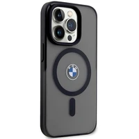 BMW Signature MagSafe deklas, skirtas iPhone 14 Pro - Juodas