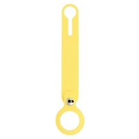 Silikoninė kilpa Airtag geltona