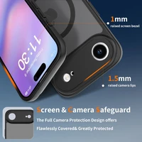 Tech-Protect BasicMag magnetinis dėklas telefonui iPhone 17 Air - matinė juoda