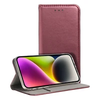 SMART MAGNETO Dėklas telefonui OPPO A18 / A38 - bordo