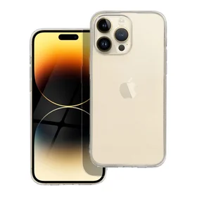 Dėklas telefonui 2 mm IPHONE 14 Pro Max (kamera apsauga) - skaidrus