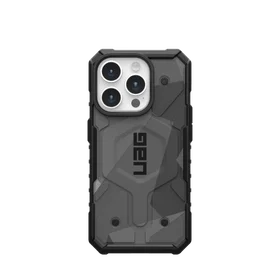 UAG Pathfinder dėklas iPhone 15 Pro - kamufliažas pilkas