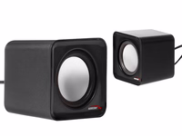 Audiocore AC870 B 2 krypčių 3 W Juoda, Pilka Vielinis