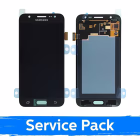 Ekranas skirtas Samsung J500 J5 juodas (Service Pack)