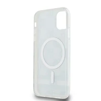 DKNY IML languoto Mono rašto ir spausdintų juostų magnetinis dėklas telefonui iPhone 11 / Xr - juodas