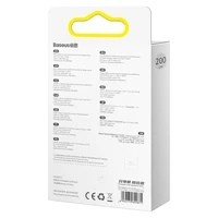 Baseus kabelis Crystal Shine USB-C - USB-C 2,0 m 100W mėlynas