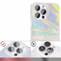 Kingxbar Shell Series prabangus elegantiškas dėklas telefonui iPhone 13 Pro perlinis-mėtinė