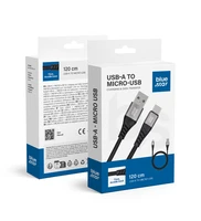 BLUE STAR audininis kabelis 2A USB A į Micro USB TFK-DC-003 1,2 m juodas