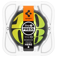 Spigen Glas.tR EZ Fit grūdintas stiklas laikrodžiui Samsung Galaxy Watch 7 (40 mm) - 2 vnt.