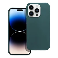 Matinis dėklas telefonui IPHONE 14 Pro tamsiai žalias