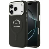 Karl Lagerfeld Karl RSG Logo Magnetinis dėklas telefonui iPhone 17 Pro Max - Juodas