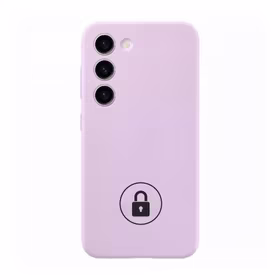 Dėklas "Silicone Cover" Samsung S911 S23 / Levandų / pakuotėje