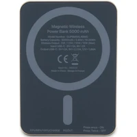 Guess Magnetinė 4G Strassed Metalinis Logotipas indukcinė išorinė baterija 15W 5000mAh - auksinė