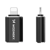 Wozinsky WALA-01 Lightning į USB-A OTG adapteris – juodas