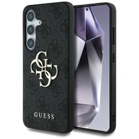 Guess Big 4G Logo Classic Logo dėklas telefonui Samsung Galaxy S25 Plus juodas
