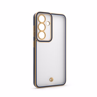 Silky Gold dėklas telefonui Oppo Reno 13F 5G (Global) / 13FS 5G mėlynas